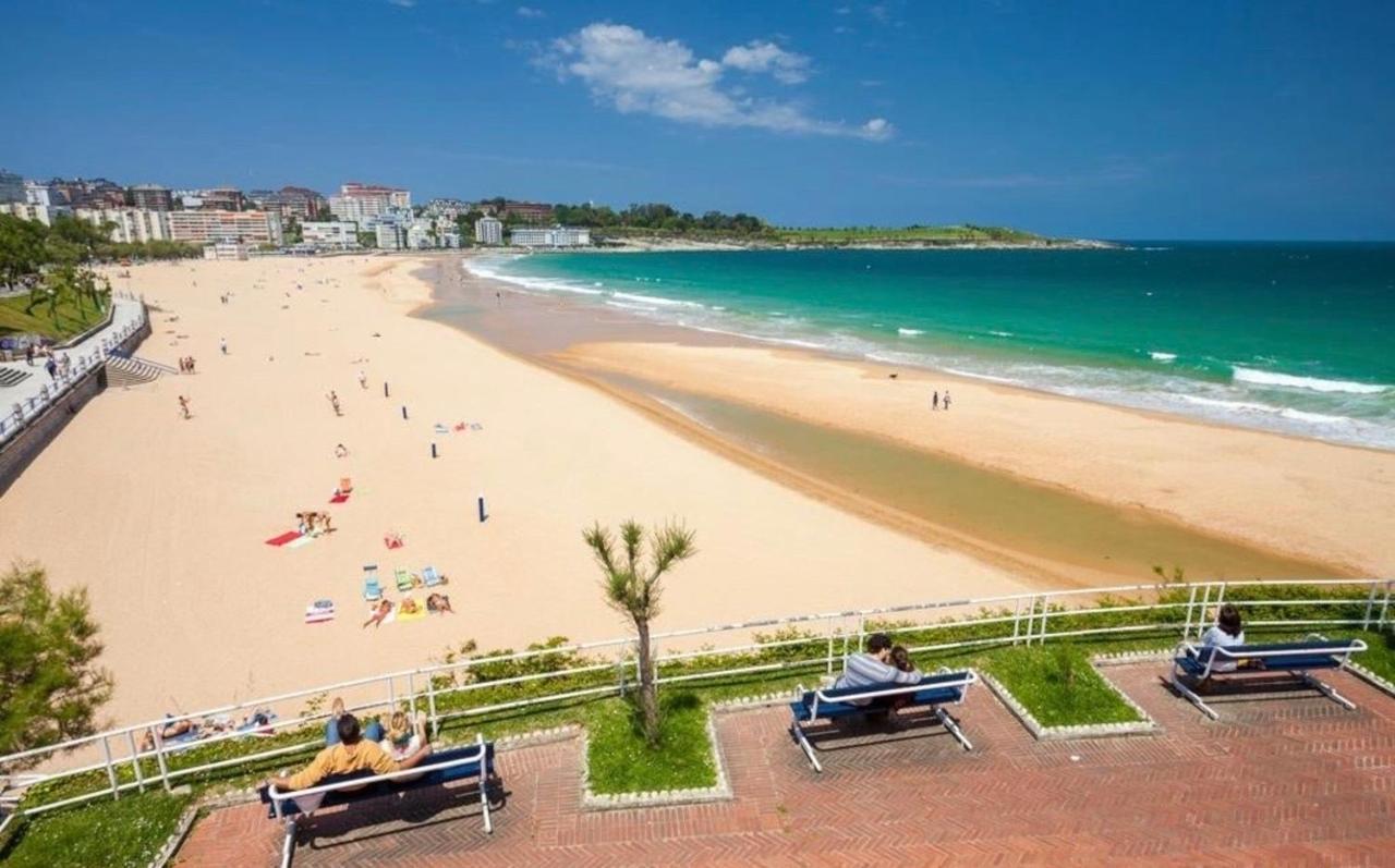 Estilo Nordico Sardinero Apartment Santander Bagian luar foto